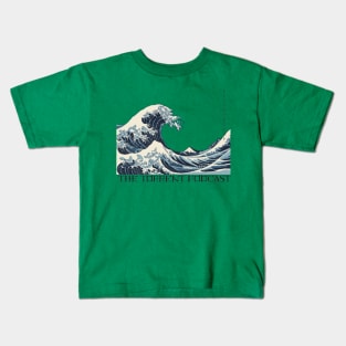 Kanagawa Wave - The Torrent Podcast Kids T-Shirt